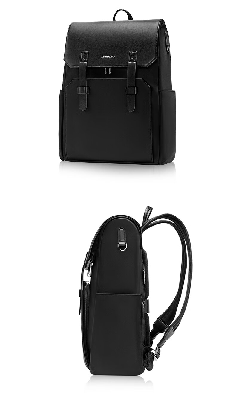 Xinxiuli Laptop Backpack 15.6-Inch Genuine Leather Shoulder Bag Large Capacity Business Travel Bag Gift NV0 11