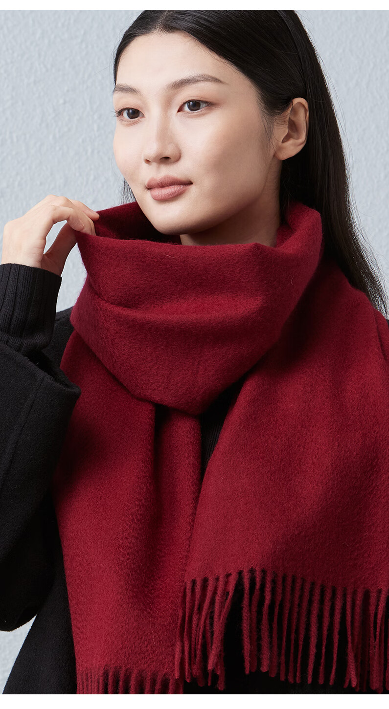 Hodo 100% Cashmere Scarf for Women, Winter Warm Thick Neck Warmer, Birthday Gift Box for Mom And Girls 6
