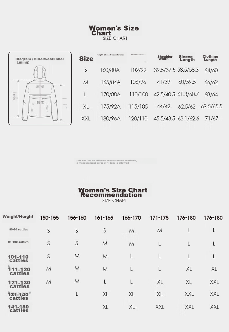 CAMEL Women's Three-In Jacket with Detachable Fleece Inner Layer, Thickened Windproof And Waterproof, U1W1TR342 17
