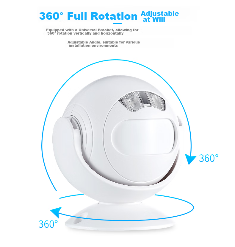 LFang SF23 Doorbell, Welcome to Visit, Entrance Shop Greeting Device, Voice Customized Reminder, Infrared Anti-Theft Alarm 13