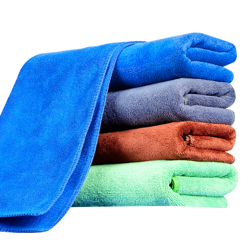 CHUSHE Polyester Cleaning Cloth, 30*70cm, Pack of 10, Household Wiping Cloth, Cleaning Rag for Glass And Car, Household Chores And Cleaning