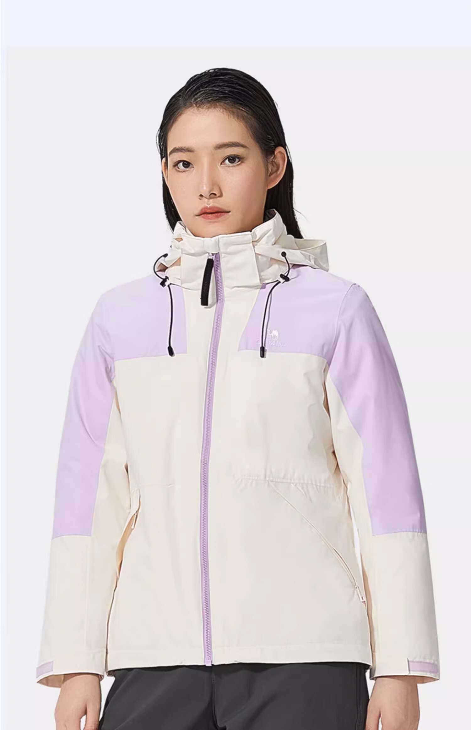 CAMEL Windbreaker for Men And Women, Couples Style, Moisture-Wicking, Cold-Resistant, Warm Fleece Three-In Mountaineering Jacket A1W13a1118 21