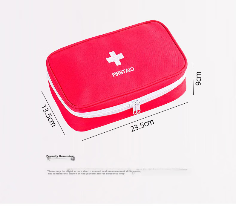 Jinlongxing Aluminum Alloy Home Medicine Box, Small First Aid Kit, Emergency Medicine Storage Box with Lock, Medical Kit Set 3