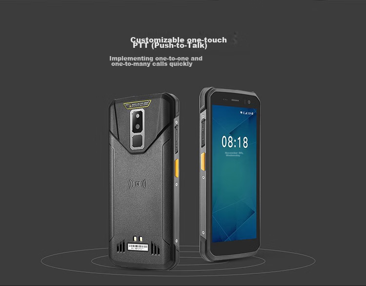 IData T1 PDA Handheld Data Terminal Collector, Industrial Smartphone ERP, Logistics Warehouse Inbound And Outbound Inventory Machine, One-Dimensional And Two-Dimensional Wireless Barcode Scanner Yili Traceability 6