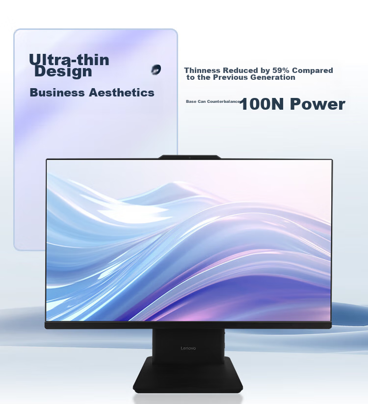 Lenovo Yangtian S660 All-in-One Desktop Computer 27-inch Business Office PC (Core Ultra5 226V, 16GB RAM, 1TB SSD, Windows 11) National Subsidy 6