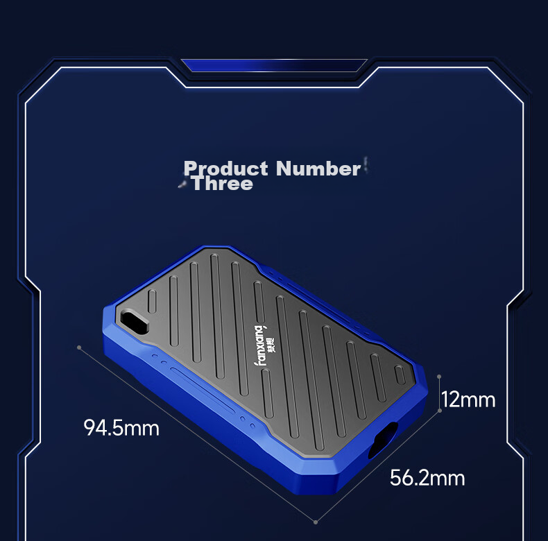 FANXIANG 1TB Portable Solid State Drive (PSSD), Type-C, Direct Connection for IPhone 16 Pro Max, IP68 Triple Protection, External Hard Drive for Computer PS2100 18