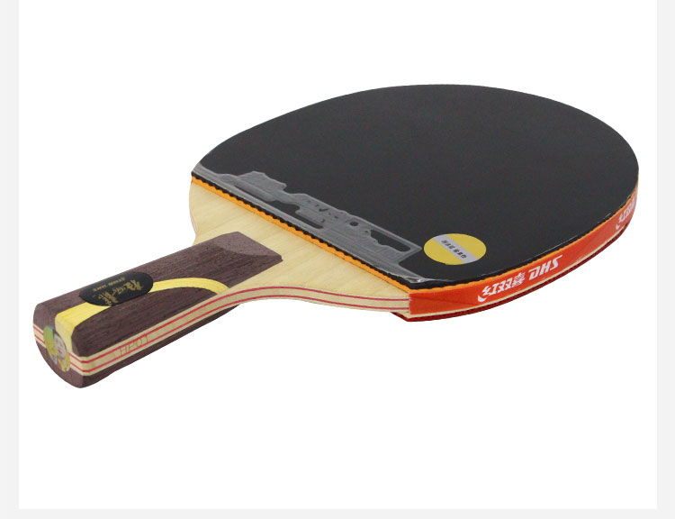 DHS Kuangbiao Long PRO Gift Box Set, National Champion Kuangbiao Rubber-Padded Finished Table Tennis Racket, HP01 Straight Handle Ping Pong Paddle 7