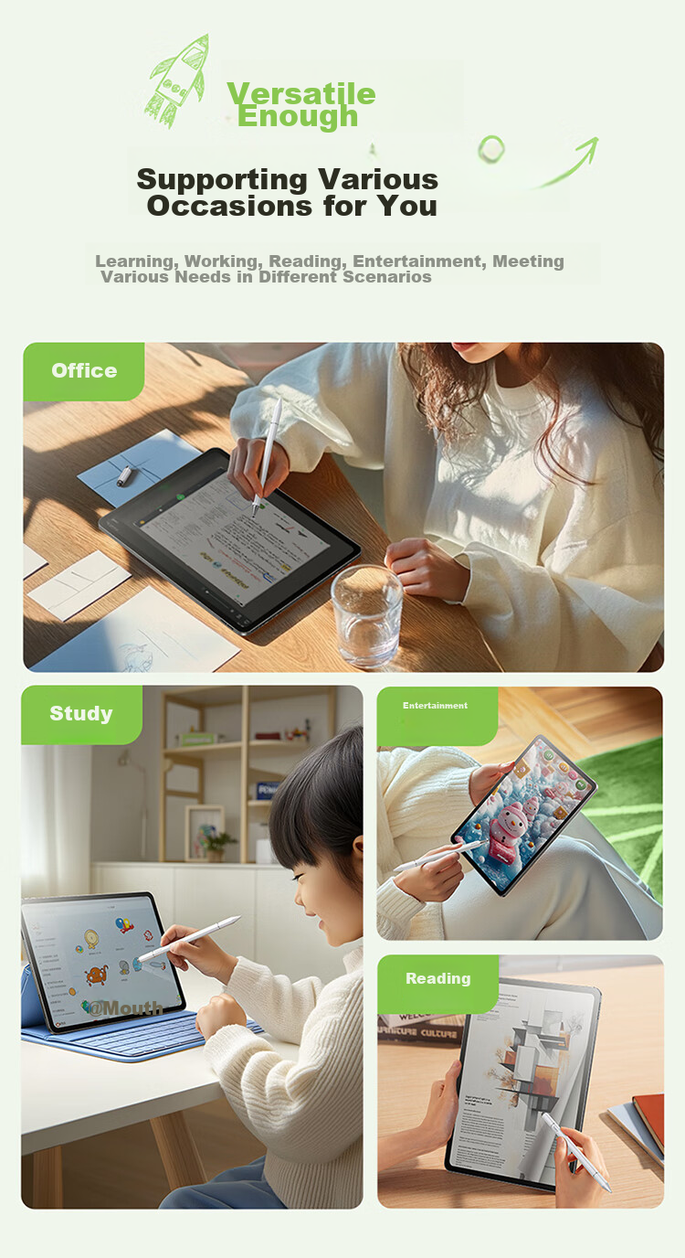 BASEUS Capacitive Stylus, Touchscreen Pen, Writing Pen, Switch Tablet Pen, Magnetic Phone Compatible, Suitable for 2026 IPad, Apple, Huawei, Xiaomi, Honor, Apple Pencil 6