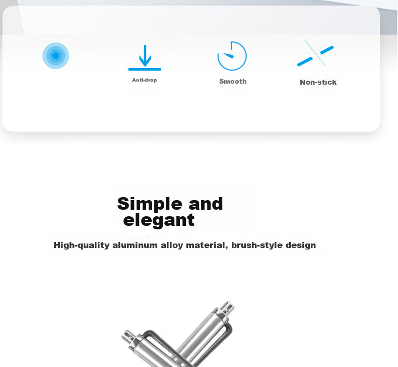 Aolang Capacitive Stylus for IPad, Mobile Handwriting Pen for IPad Air Tablet, Apple/Android Touch Pen with Lanyard Function, Two-Pack in Pearl White 2