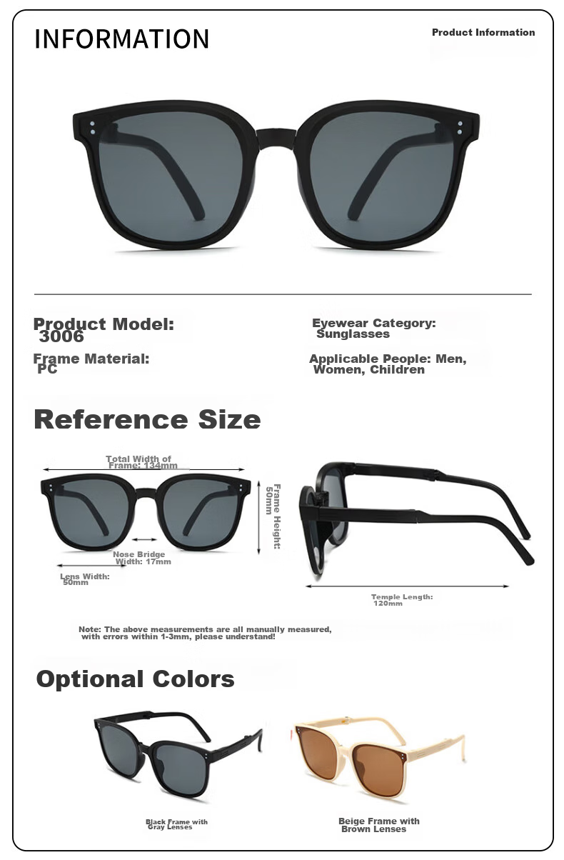 Baixiaoshe Folding Sunglasses for Children [Mifang Tea Color], 3006 Boys And Girls Baby UV Protection Sunglasses Glasses 14