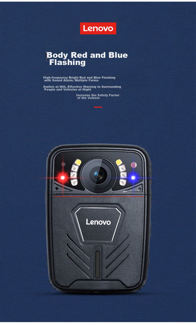 Lenovo DSJ-1Z 58MP Ultra HD Infrared Night Vision Law Enforcement Body Camera with 64GB Storage 8