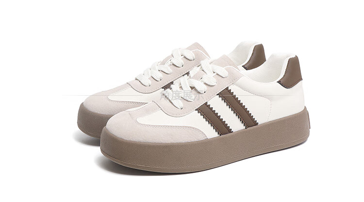 Dusto Women's Shoes, 2026 Spring New Style, Retro White Sneakers, Flat Casual Shoes, Women's Sports Skateboard Shoes 9