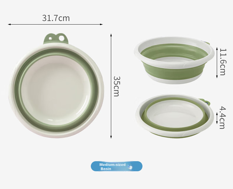 Dafurui 30cm Thickened And Enlarged Foot Soaking Bucket, Large Household Plastic Foot Washing Basin, Water Carrying Bucket, Thickened Foot Bath Basi 4