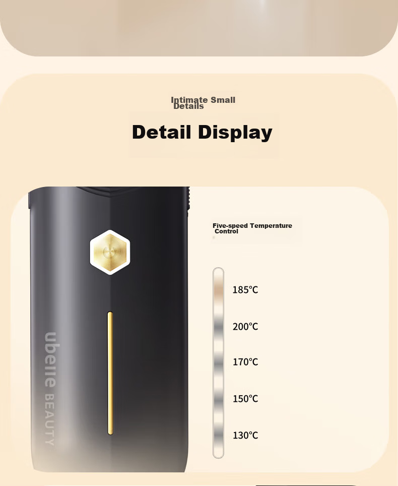 UBelle [Mid-Autumn Festival Gift] Cold Wind Wireless Straight Hair Brush, Negative Ion Hair Care, Non-Damaging Straightening Iron, Portable One-Comb Instant Smoothness, High Crown Frizz Improvement, Birthday Gift for Girlfriend 23