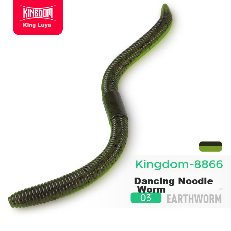 Guowangluya Lure Soft Bait for Snakehead Fish And Bass, Artificial Bait for Wild Fishing, 120mm-03 Brown-Gree