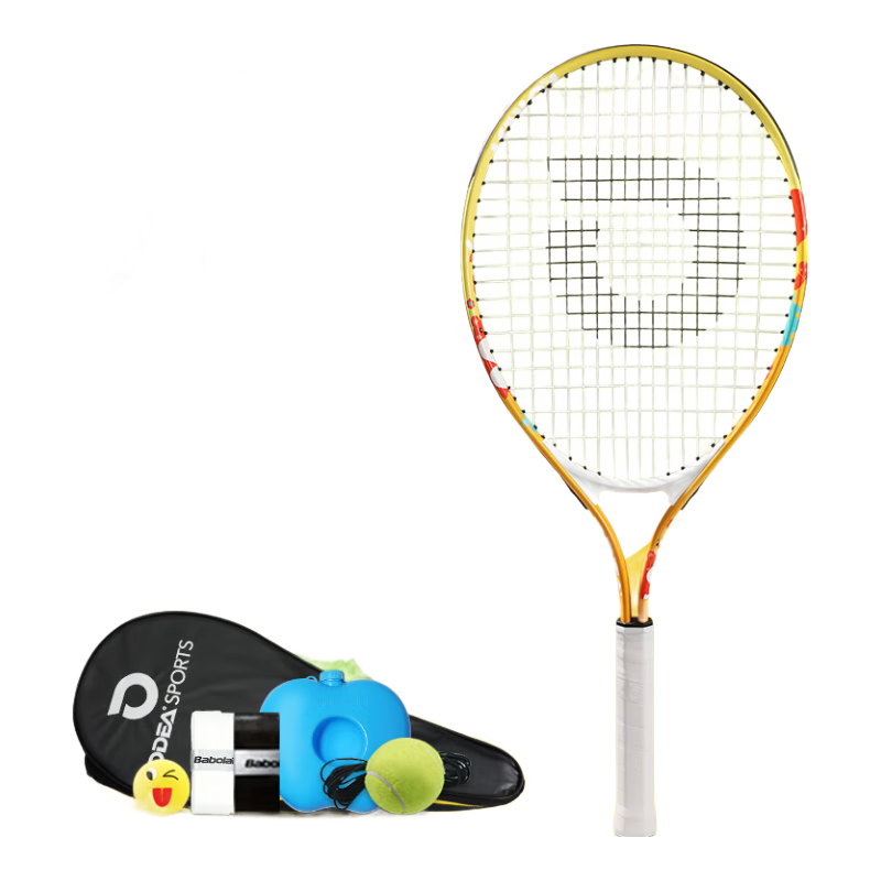 Odear Children's Tennis Racket, Tennis Rebound Trainer for Beginners, 23-Inch Tennis Racket