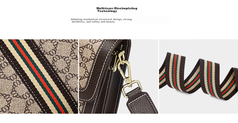 Aiqinghai Handbag, Women's Crossbody Bag, Shoulder Bag, Luxury Brand, High-End Small Square Bag, Birthday Mother's Day Gift, Practical Present for Mom 6