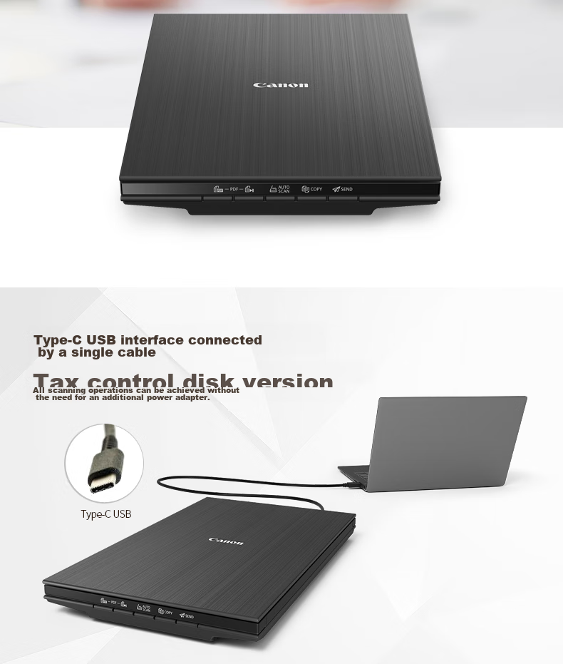 Canon CanoScan LiDE300 High-Speed Photo Scanner Practical (4-Button Operation, for Home/commercial Use) 2