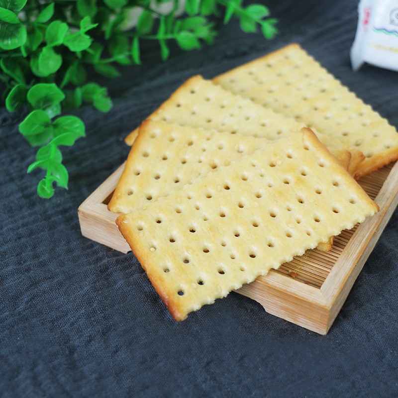 半球 苏打饼干奶盐味445g袋装休闲零食 