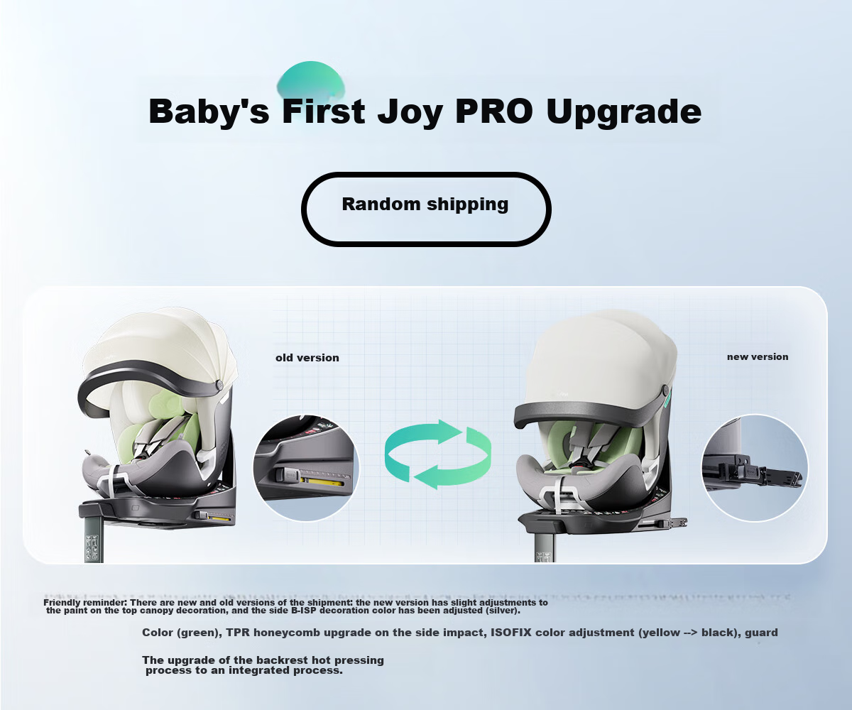 Babyfirst Lingyue Pro Infant and Child Safety Car Seat 0-7 Years i-Size Polar Gray New Regulation 1