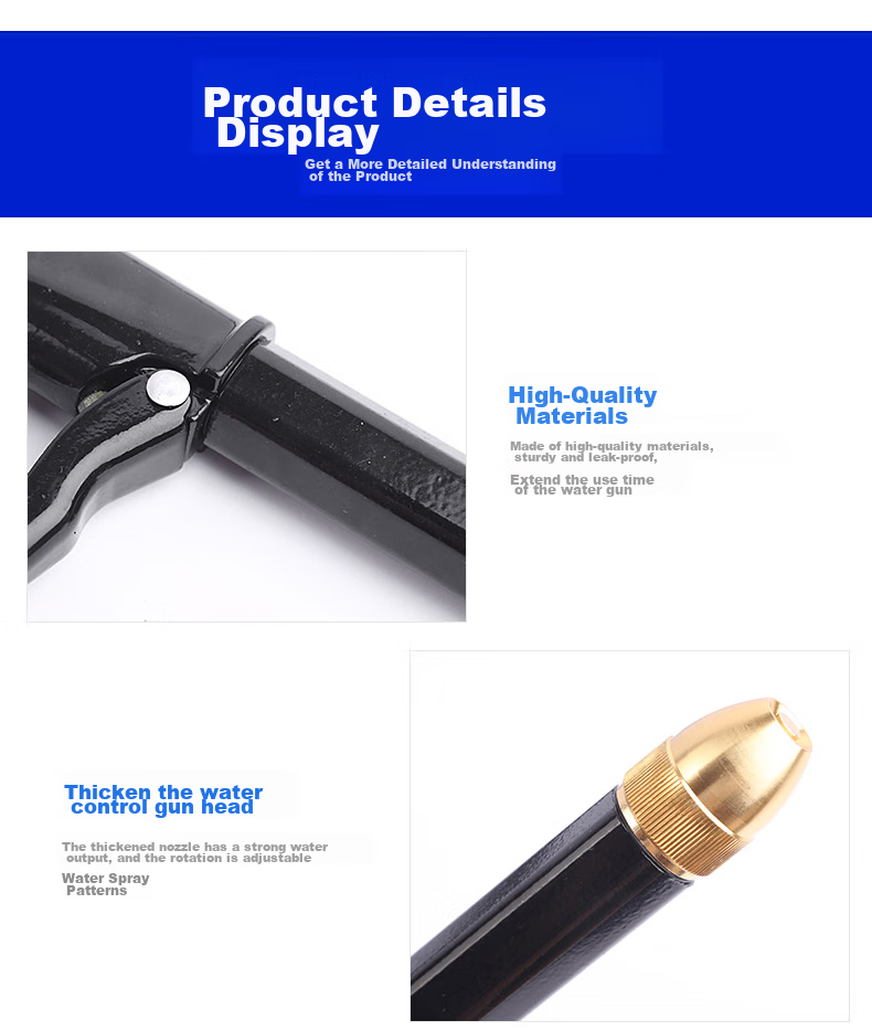 Yueye High-Pressure Car Wash Water Gun Spray Gun for Home Use, Watering Plants, Connecting to Tap Water, Car Cleaning Tool, Washing Nozzle, Alloy 14