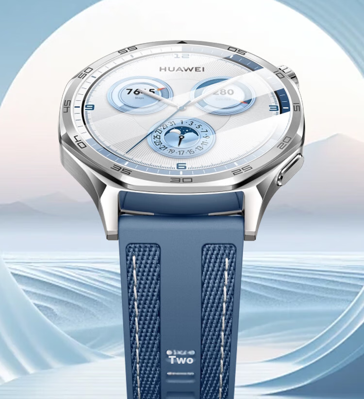 ESCASE [Three-Piece Deluxe Set] Huawei Watch GT5 Tempered Glass Screen Protector, Full Coverage, HD Clear, Shatterproof, Fingerprint-Resistant Protective Film for Watch GT5Pro, 46mm Dial 4