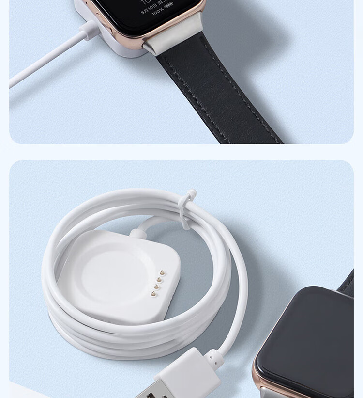 ESCASE Compatible with OPPO Watch Charger, Universal X3/X2/4/4pro/3/3pro/2/1/SE Charging Cable, Magnetic Wireless Fast Charging Dock 15
