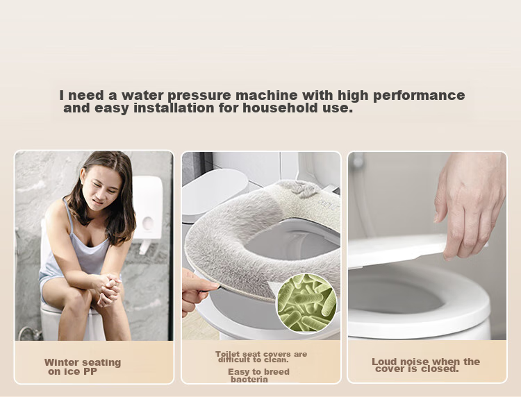 JD Original Smart Toilet Seat with Temperature Control, Single Heating Cover Plate, Heated Thickened Slow-Close Toilet Seat Cover 3