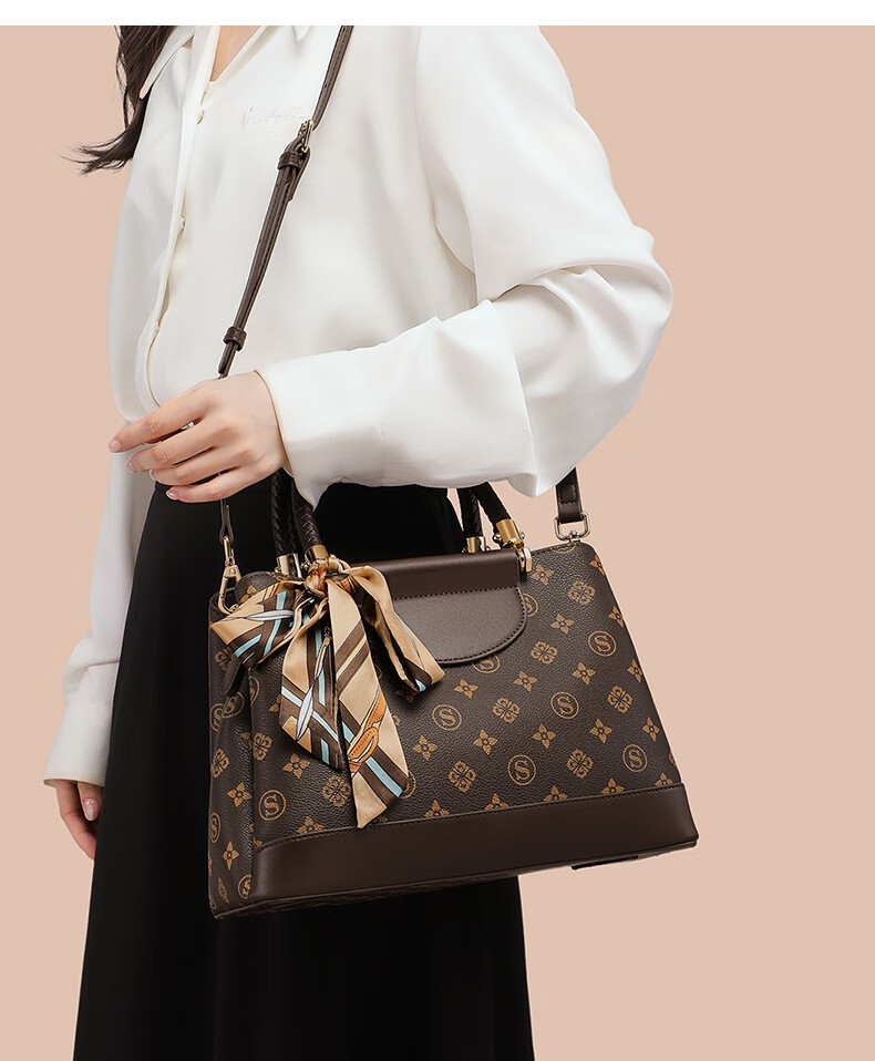 Aiqinghai Handbag, Women's Bag, Tote Bag, Shoulder Bag, Crossbody Bag, Mom Bag, Brand Birthday Mother's Day Gift, Practical Present for Mom 1