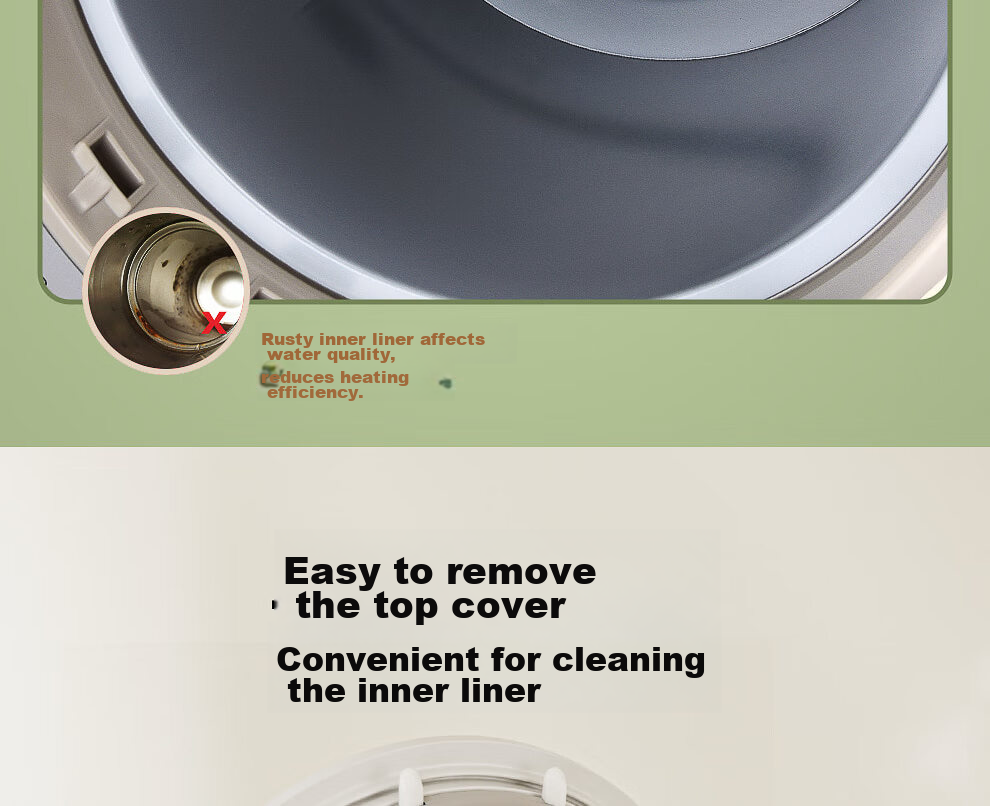 TIGER Electric Kettle, Smart Timer with 3 Temperature Settings, Anti-Drip Electric Kettle PDH-A22C 2.2L Electric Kettle Camel Color CU 20