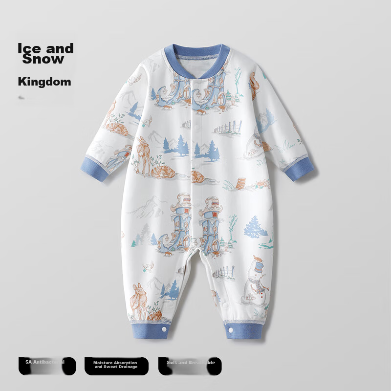 Beitaisi Baby Clothes Spring And Autumn Outfit, Infant Onesie, Pure Cotton, for Boys And Girls, Newborns, Small Ages, All-Season Pajamas, Romper