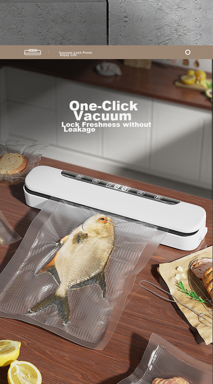 Baijie Food Grade Vacuum Sealer Bags Large 30x40cm Food Vacuum Seal Storage Bags Packaging Bags Preservation Bags Compression Storage Bags 4