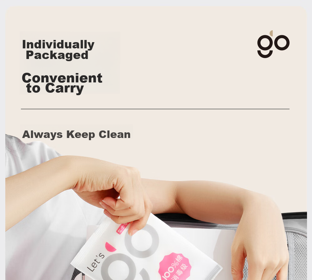 Freego Disposable Women's Underwear, Pure Cotton, Sterile, for Travel, Business Trips, Menstruation, Pregnant Women, Daily Disposable, No-Wash, Individually Wrapped, 30 Pieces, Size L 9