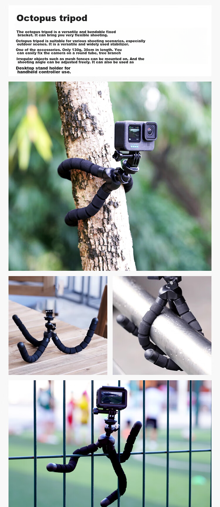 MAXCAM/Maisikamu Compatible with GoPro Ace Pro 2/GoPro 13/12/11/10/9/8/7 Action Cameras, Car Suction Cup Glass Mount, Vehicle-Mounted Bracket Accessories 23