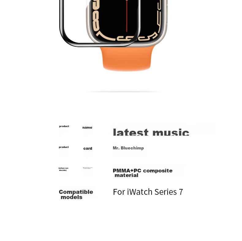 Lanxingxiansheng Compatible with Apple Watch 6/4/5/SE/SE3 - 40mm Protective Film, Full Screen Coverage Soft Film for Apple Watch - S6/4/5/SE/SE3 Watch Film 22