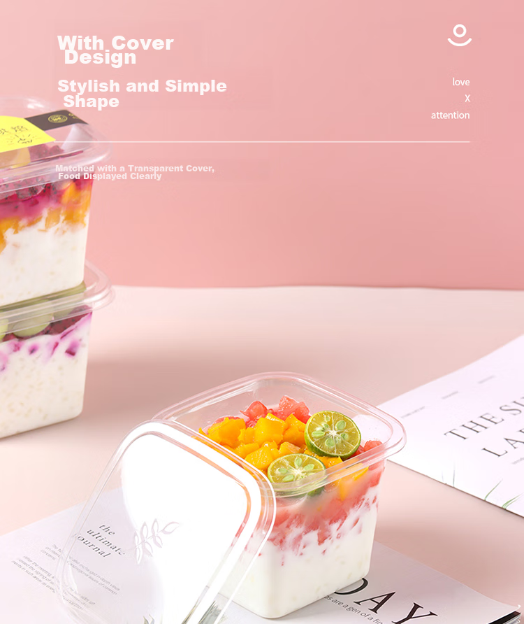 BJ Sandwich Packaging Paper Boxes, 20 Pieces, for Cake, Bread, Mung Bean Cake, Swiss Roll, Individual Serving, Picnic Box 5