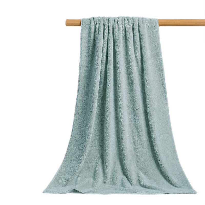 GGT Japanese Bath Towel for Men, Quick-Drying Absorbent Large Bath Towel, Adult Non-Shedding Towel for Women, 80*160 Cm, Qiancao