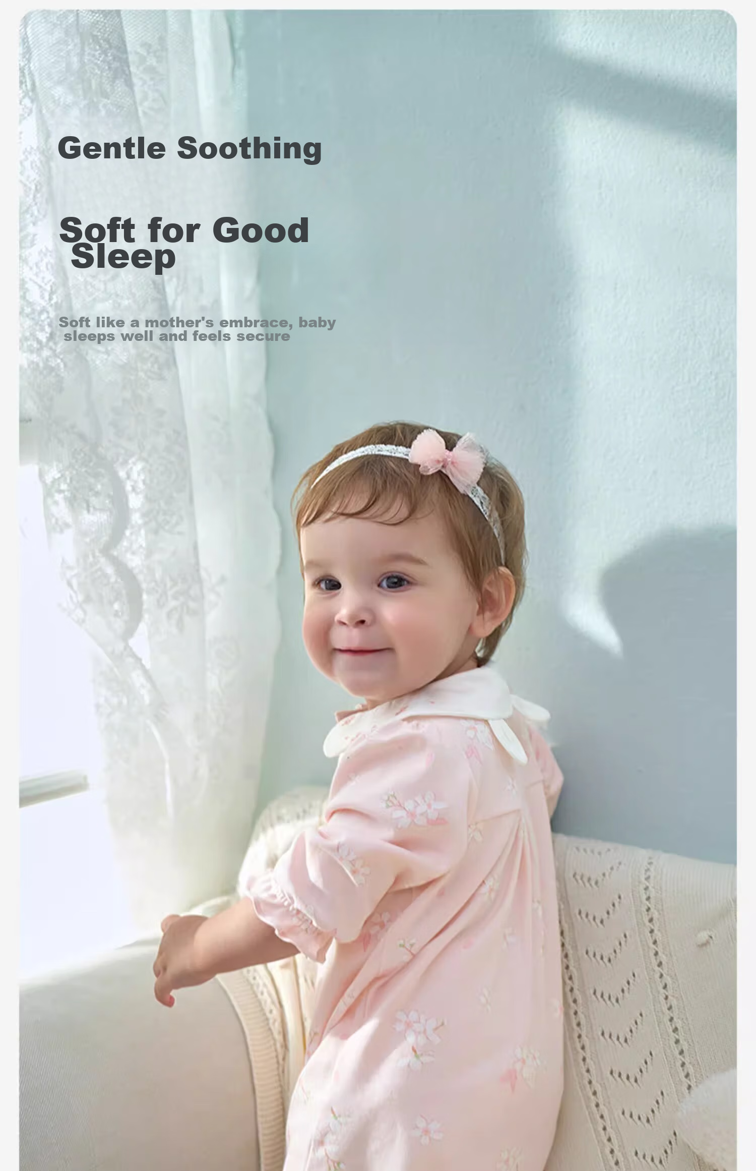 DAVE & BELLA Newborn Cotton Romper Spring And Autumn Wear for Baby Girls, Antibacterial Anti-Mite Onesie, Chinese Style Hanfu 5