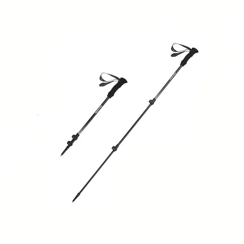 Naturehike Nuoke Chuxue EXT1 Trekking Pole, Carbon Fiber Hiking Poles, External Lock, Telescopic Carbon Ultra-Light Outdoor Climbing Equipment