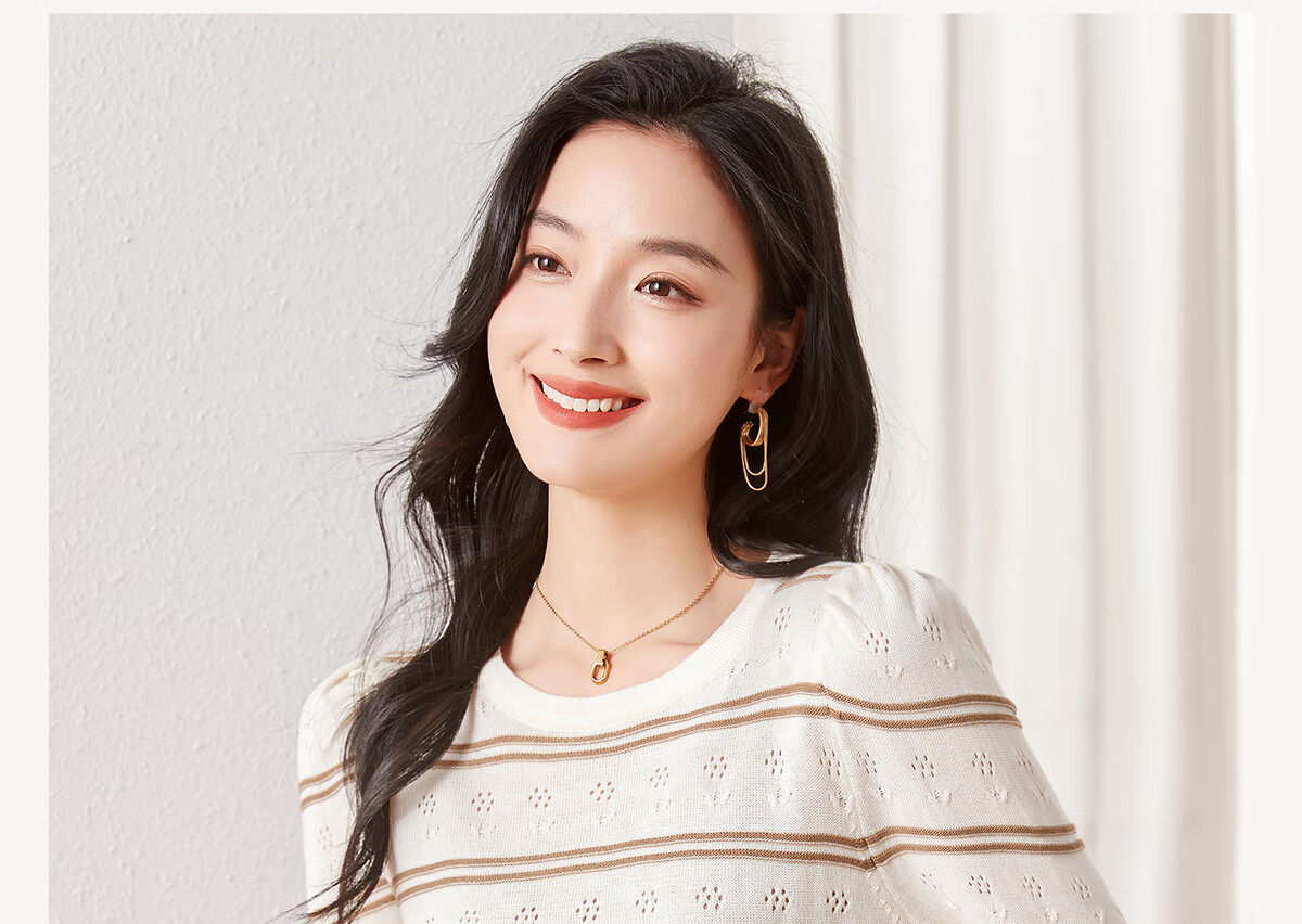 Chushen Women's Autumn And Spring Knit Sweater, Fashionable Casual Round Neck Hollow Striped Thin Long-Sleeve Knitted Top S61Z163 1