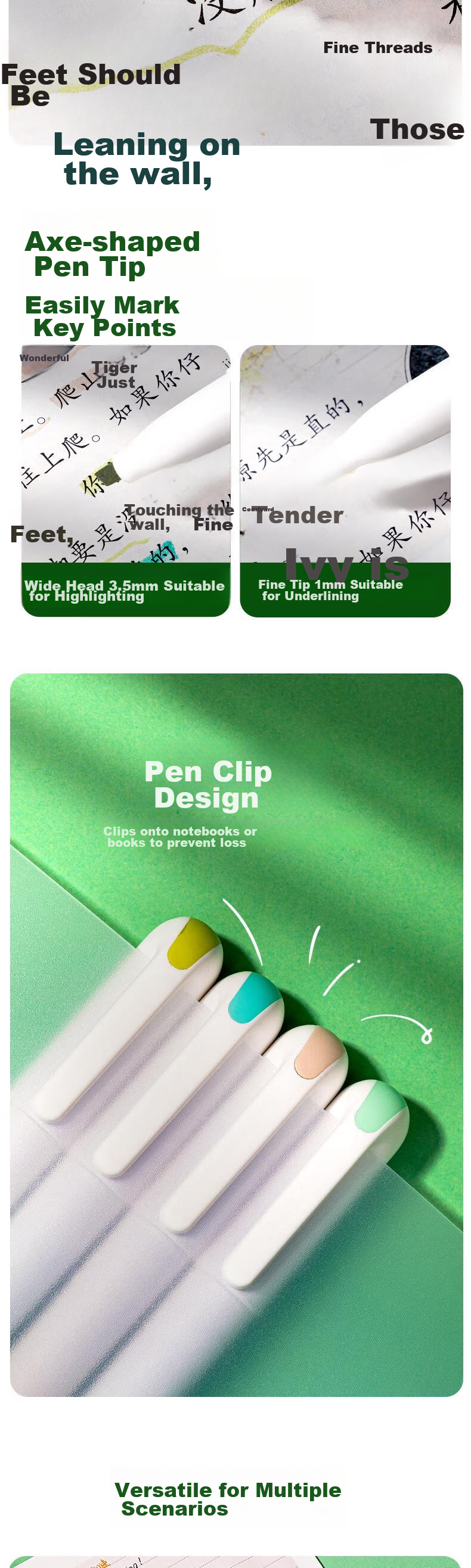 Deli Pocket Highlighters, Light Oxygen Valley Color Series, Student Exam Key Points Review Office Journal Note Doodle DIY Decoration, 4 Pens/box, SK184 3
