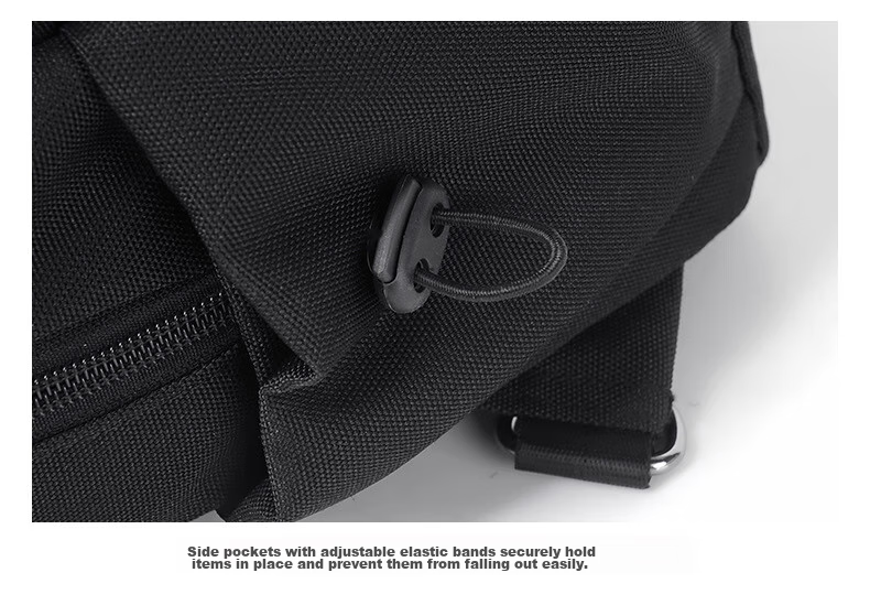 JEVI Casual Men's Chest Bag, Simple Shoulder Crossbody Bag, Multifunctional Trendy Messenger Bag, Small Pouch, Fashionable Male Bag 21