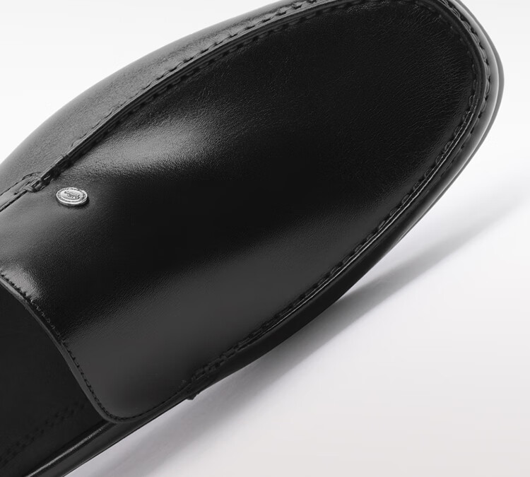 Goldlion Men's Loafers, Fashionable Comfortable Breathable Business Casual Shoes G521320309AAA Black Size 43 6