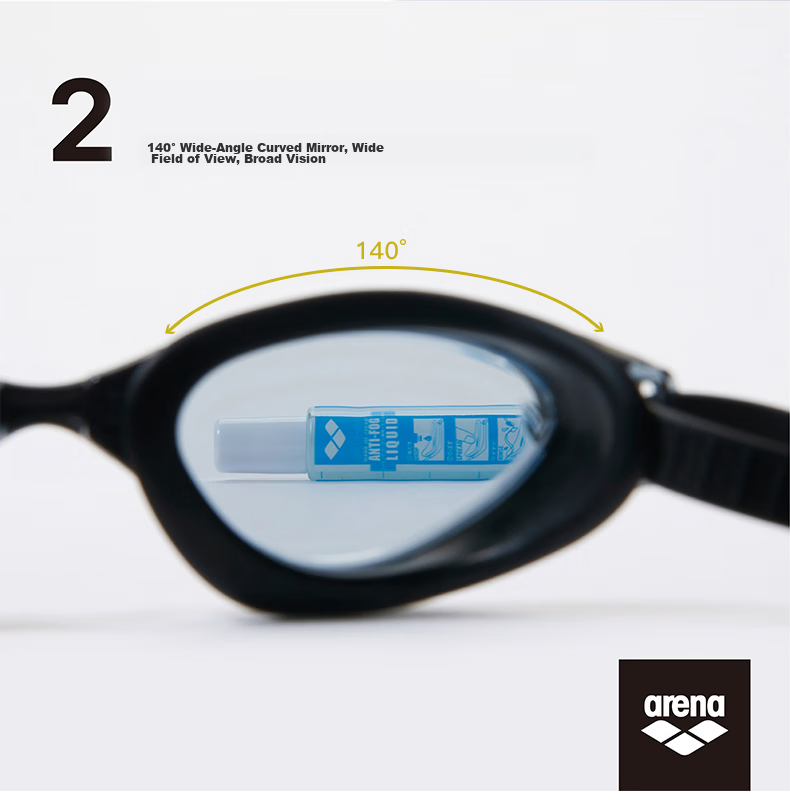 Arena Swimming Goggles, Imported Professional Anti-Fog Waterproof Wide-View High-Definition Swim Glasses, Fitness Training Swimming Equipment for Men And Wome 5