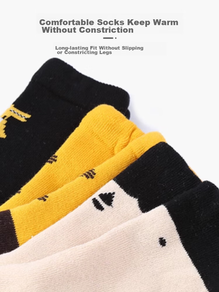 9I9 Baby Socks, Spring And Autumn Mid-Calf Socks, Infant Socks, Children's Socks, Floor Socks, 3 Pairs, 0-2 Years Old, A171 6