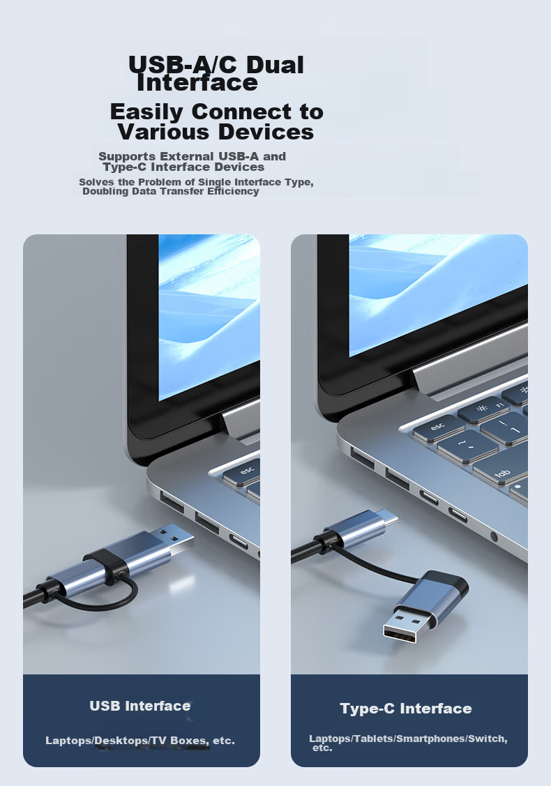 Acer Type-C Expansion Dock, USB3.0 Hub, SD/TF Card Reader Adapter, Compatible with Huawei, Android, MacBook Computers, Converter, Eight-I 4