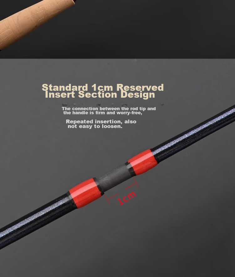 CRONY Straight Handle Fishing Rod with Ultra-Light High Carbon Fiber Tip for Mandarin Fish And General Lure Fishing, 2.13m S702ML 14