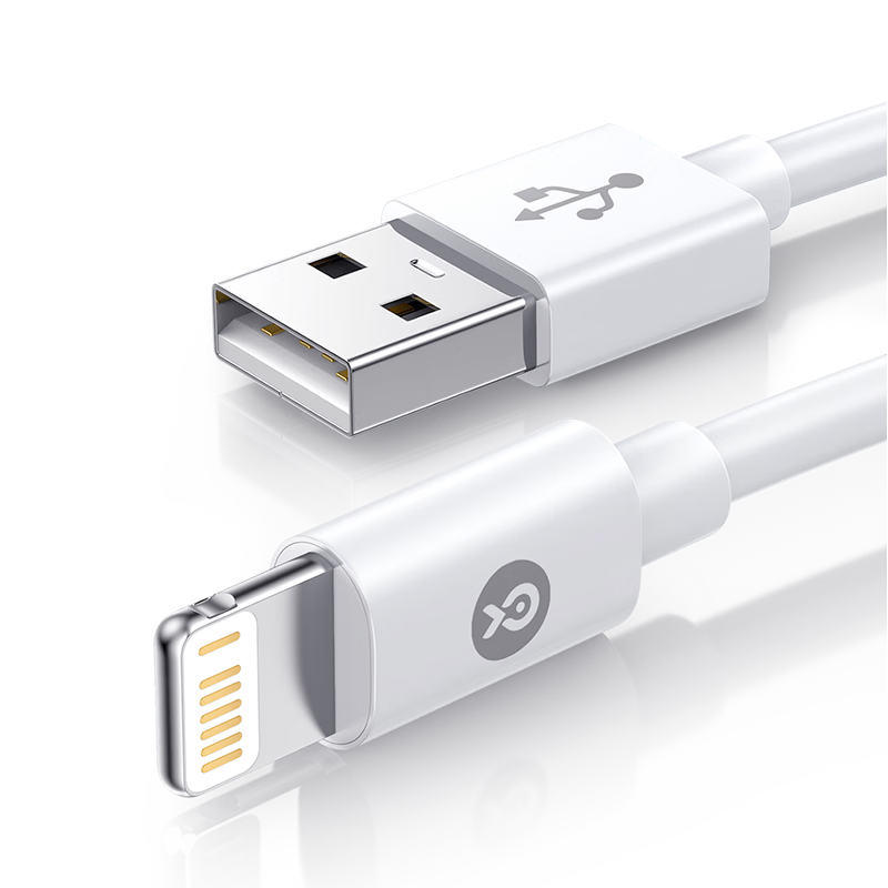 BIAZE Lightning Charging Cable, USB Car Charger 2.4A Fast Data Cable, Suitable for Apple IPhone 14 Pro Max/13/Xs/XR/SE Phones, IPad Air Tablet, 1.5 Meters