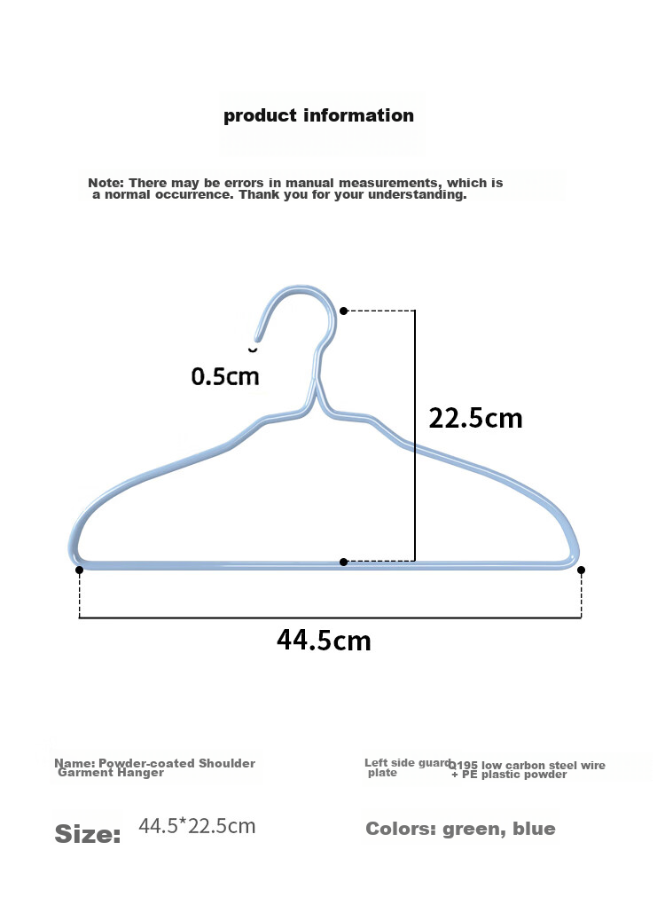 CHAHUA Clothes Hangers, Non-Slip And Traceless Drying Rack for Students' Dormitory, Clothes Hanger And Drying Support, 8 Pieces 6
