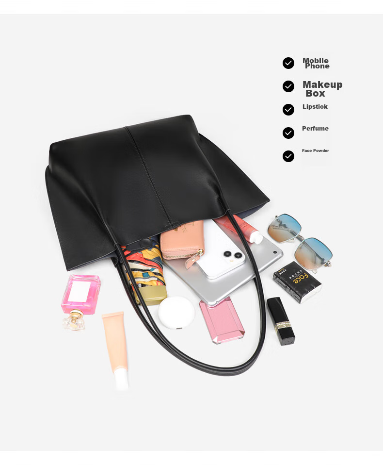 C.BANNER Leather Handbag, Women's Large Tote Bag, High-Capacity Shoulder Bag for Commuting, Practical Birthday And Mother's Day Gift for Mom 6